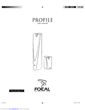 Focal PROFILE Portable Speaker User Manual