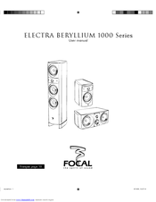 Focal 1000 Series User Manual