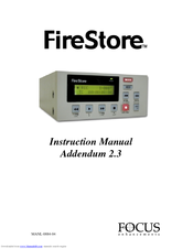 Focus Videonics Firestore Instruction Manual