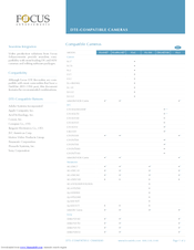 Focus FOCUS FireStore FS-5 Specifications