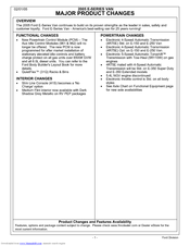 Ford 2005 E-Series Specification Sheet