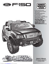 Power wheels MONSTER TRACTION K8285 Manuals | ManualsLib