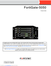 Fortinet FortiGate 5050 Chassis Manual