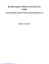 Rajant Corporation BreadCrumb Wireless Network User Manual