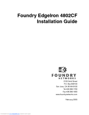 Foundry Networks OSI Installation Manual