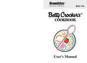 Franklin Betty Crocker's BCC-110 User Manual