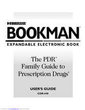 Franklin BOOKMAN CDR-440 User Manual