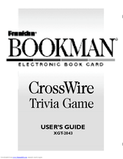 Franklin BOOKMAn XGT-2043 User Manual
