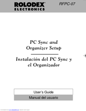 Rolodex Rolodex RFPC-07 User Manual