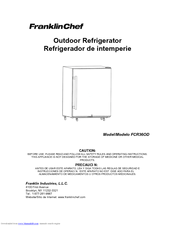 Franklin Chef FCR36OD User Manual