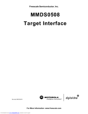 Freescale Semiconductor Target Interface MMDS0508 User Manual
