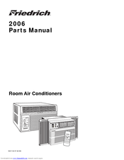 Friedrich EL25L35-B Parts Manual