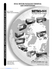 Retro Aire RC/RH 10 Installation & Operation Manual