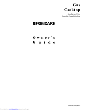 Frigidaire 318068140 Owner's Manual