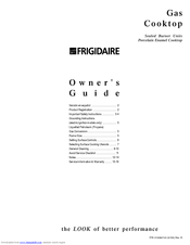 Frigidaire FGC3X4XAWE Owner's Manual