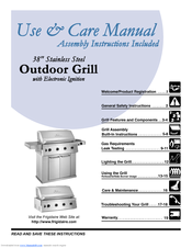 Frigidaire Outdoor Kitchen Grill Use & Care Manual