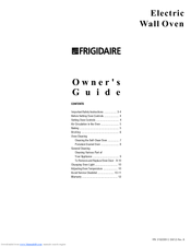 Frigidaire 318200912 Owner's Manual