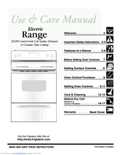 Frigidaire FEF336BCC Use & Care Manual