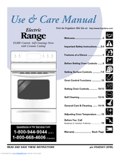 Frigidaire 316423411 Use & Care Manual