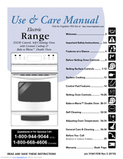Frigidaire ES530 Use And Care Manual