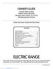 Frigidaire pmn Owner's Manual