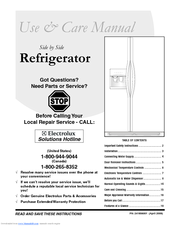 Frigidaire 241856001 Use And Care Manual
