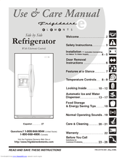 frigidaire compact 30 manual
