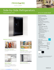 Frigidaire FGHC2334K Specification Sheet