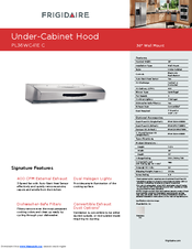 Frigidaire PL36WC41EC General Installation Manuallines