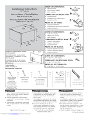 Frigidaire 137147600 B (0906) Installation Instructions Manual