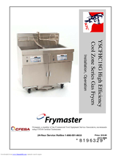 Frymaster YSCFHC18G User Manual
