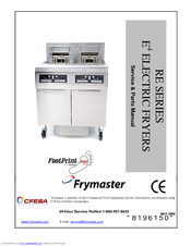Frymaster FOOTPRINT E4 Service & Parts Manual