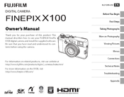 FujiFilm FINEPIXX100 Owner's Manual