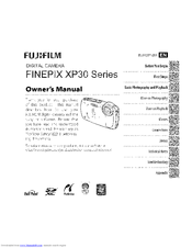 FujiFilm FINEPIX XP30 Series Owner's Manual