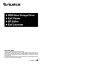 FujiFilm USB Mass Storage Driver Quick Start Manual