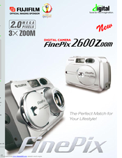 FUJIFILM FINEPIX 2600 ZOOM SPECIFICATIONS Download | ManualsLib