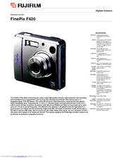 FujiFilm FINEPIX F420 Specifications