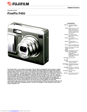 FujiFilm FinePix F450 Technical Specifications
