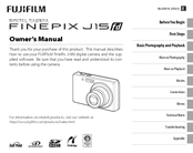 FujiFilm FinePix J15fd Owner's Manual