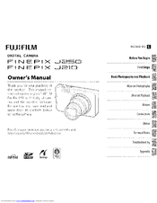 FujiFilm Finepix J210 Owner's Manual