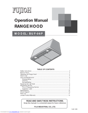 Fujioh BUF-06P Operation Manual