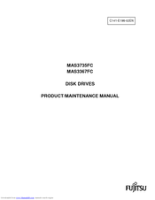 Fujitsu MAS3735FC Product/Maintenance Manual
