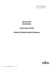 Fujitsu MAV2036RC - 36.7 GB Hard Drive Product/Maintenance Manual