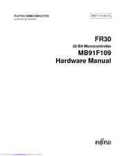 Fujitsu MB91F109 FR30 Hardware Manual