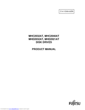 Fujitsu MHD2021AT Product Manual