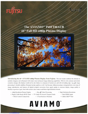 Fujitsu AVIAMO P65FT00AUB Specifications