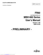 Fujitsu MB91460 SERIES FR60 User Manual