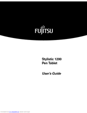 Fujitsu Stylistic 1200 User Manual