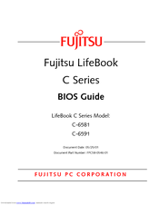 Fujitsu LifeBook C-6591 Bios Manual