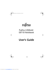 Fujitsu E8110 - LifeBook - Core 2 Duo 1.66 GHz User Manual